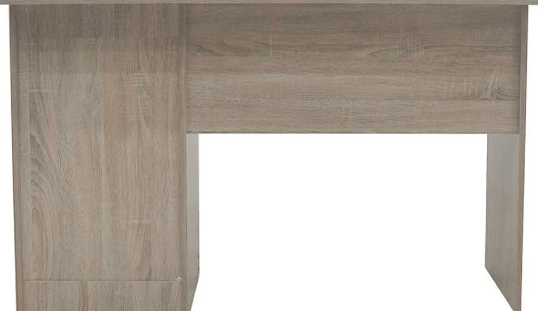 Schreibtisch Mateo 121x60x75cm mit drei Schubladen - Eiche Dekor