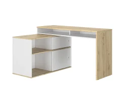 Schreibtisch Modula | 203 x 45 x 76 cm | Weiß