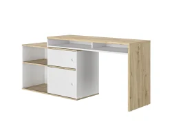 Schreibtisch Modula | 203 x 45 x 76 cm | Weiß