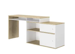 Schreibtisch Modula | 203 x 45 x 76 cm | Weiß