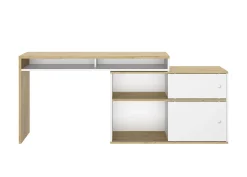 Schreibtisch Modula | 203 x 45 x 76 cm | Weiß