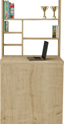 Schreibtisch Sedir - 100% MELAMINE - Eiche - 59 x 80,2 x 90 cm