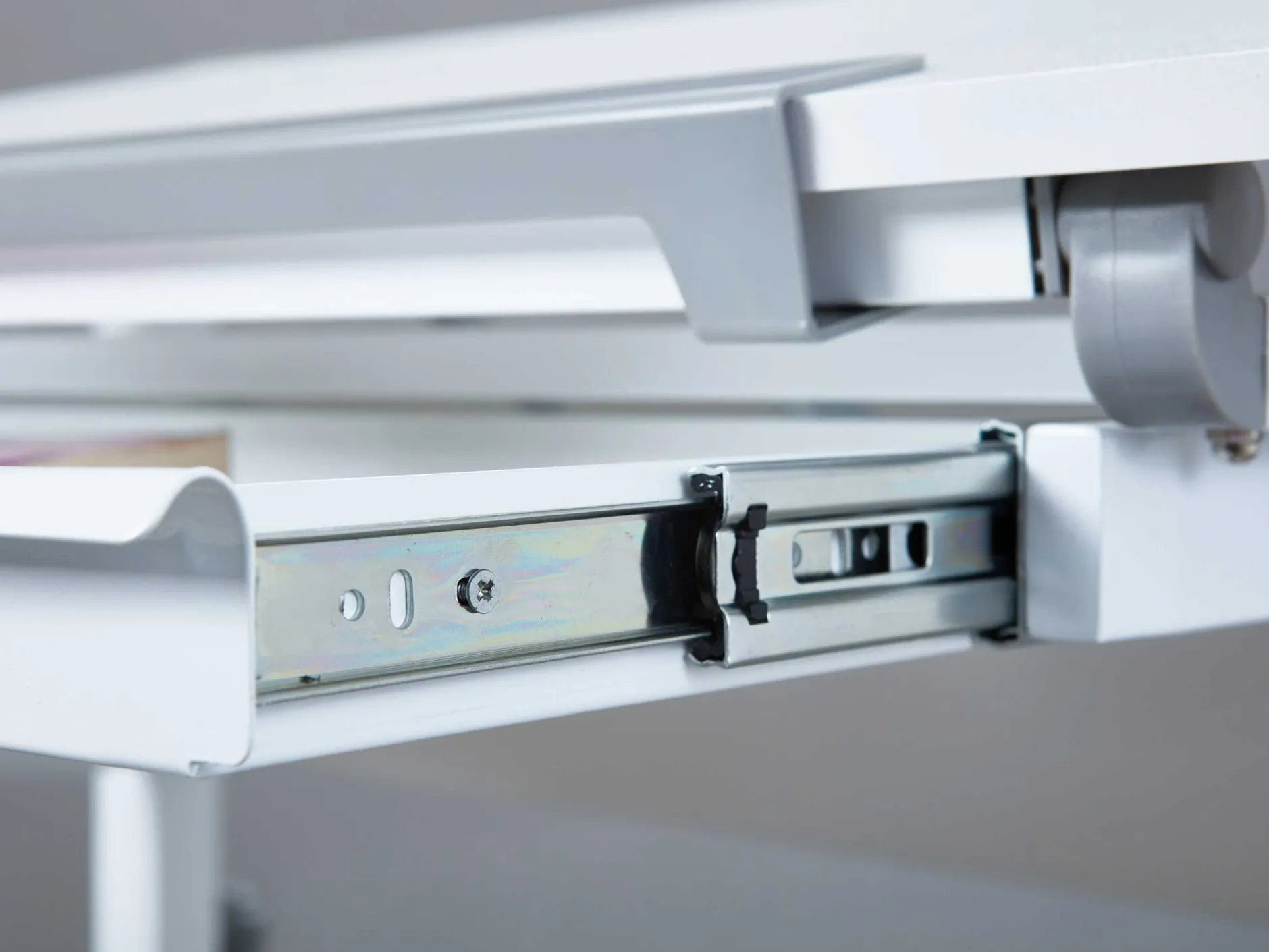Schreibtisch Studare 110cm verstellbar - weiß