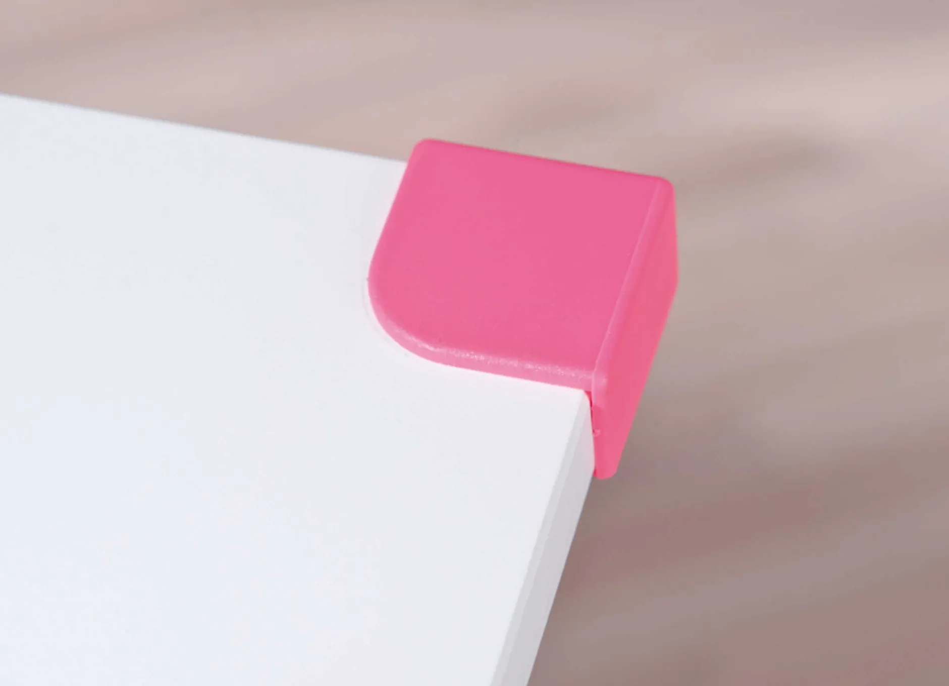 Schreibtisch Tamara mit kippbarer Tischplatte - Grün/Rosa