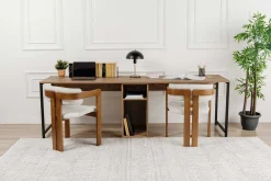 Schreibtisch Twin - 240x60x74cm - für 2 Personen - atlantic pine
