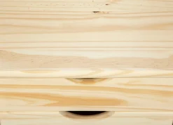 Schubladenelement Lena Holz auf Rädern - Kiefer