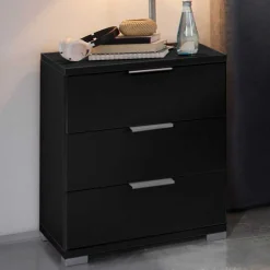 Schubladenkommode Universal | 46 x 42 x 61 cm | Schwarz