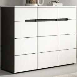 Schuhschrank Canu Xonox - Weiß - 120x94x37 cm