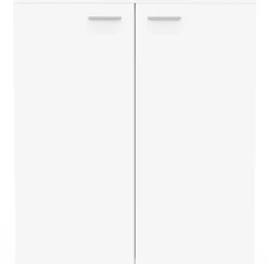 Schuhschrank Cuba - 100x33x114cm - 2 Türen - weiß