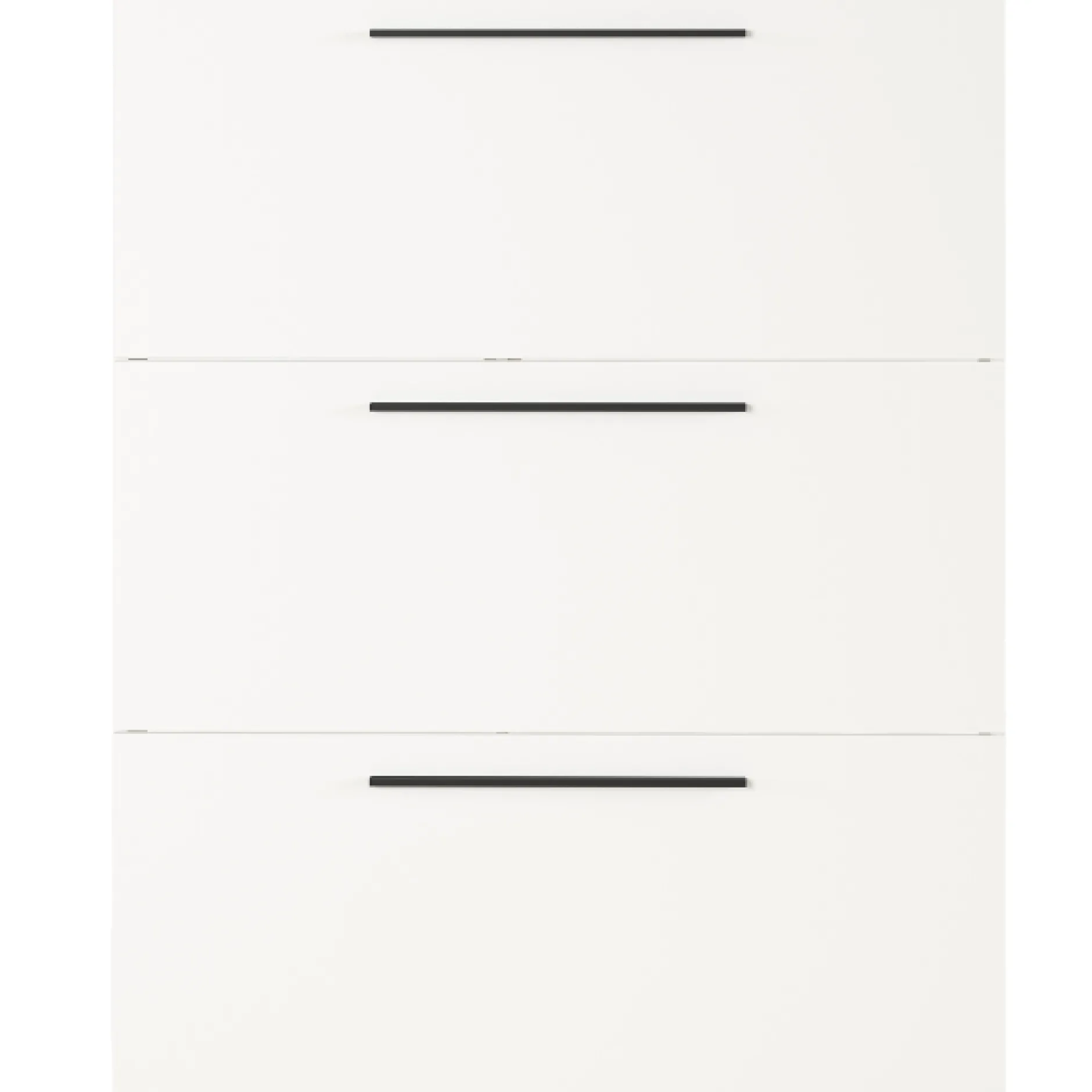 Schuhschrank Jonas 100cm mit drei Türen - weiß