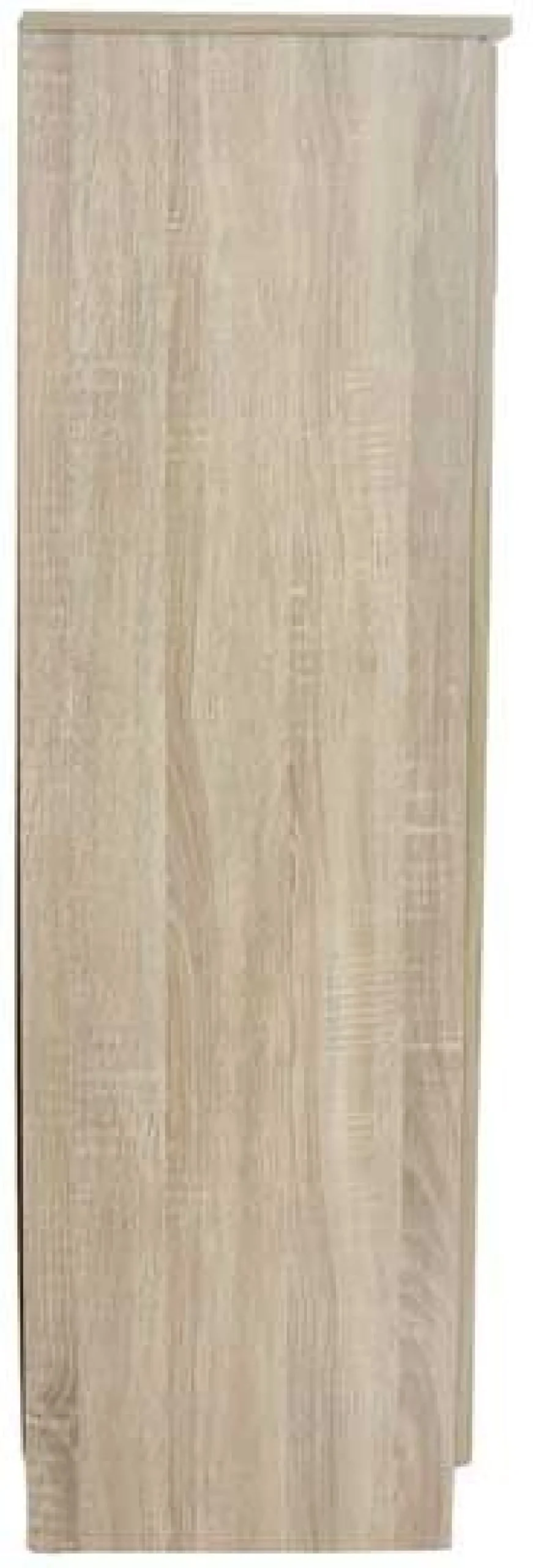 Schuhschrank Maurice - 60x37x122cm - 2 Türen - Eiche Dekor