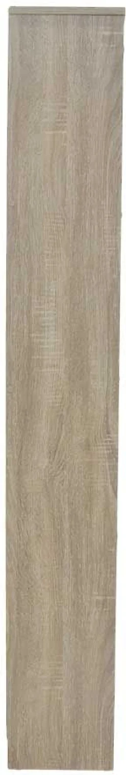 Schuhschrank Mex - 60x23x161cm - 4 Türen - mit Spiegel - Sonoma Eiche