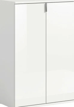Schuhschrank Projekt X Xonox - Weiß Hochglanz - 61x99x34 cm