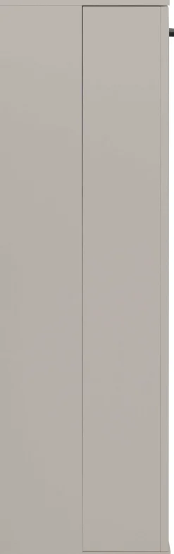 Schuhschrank Satine - 50x34x110cm - 1 Tür - beige