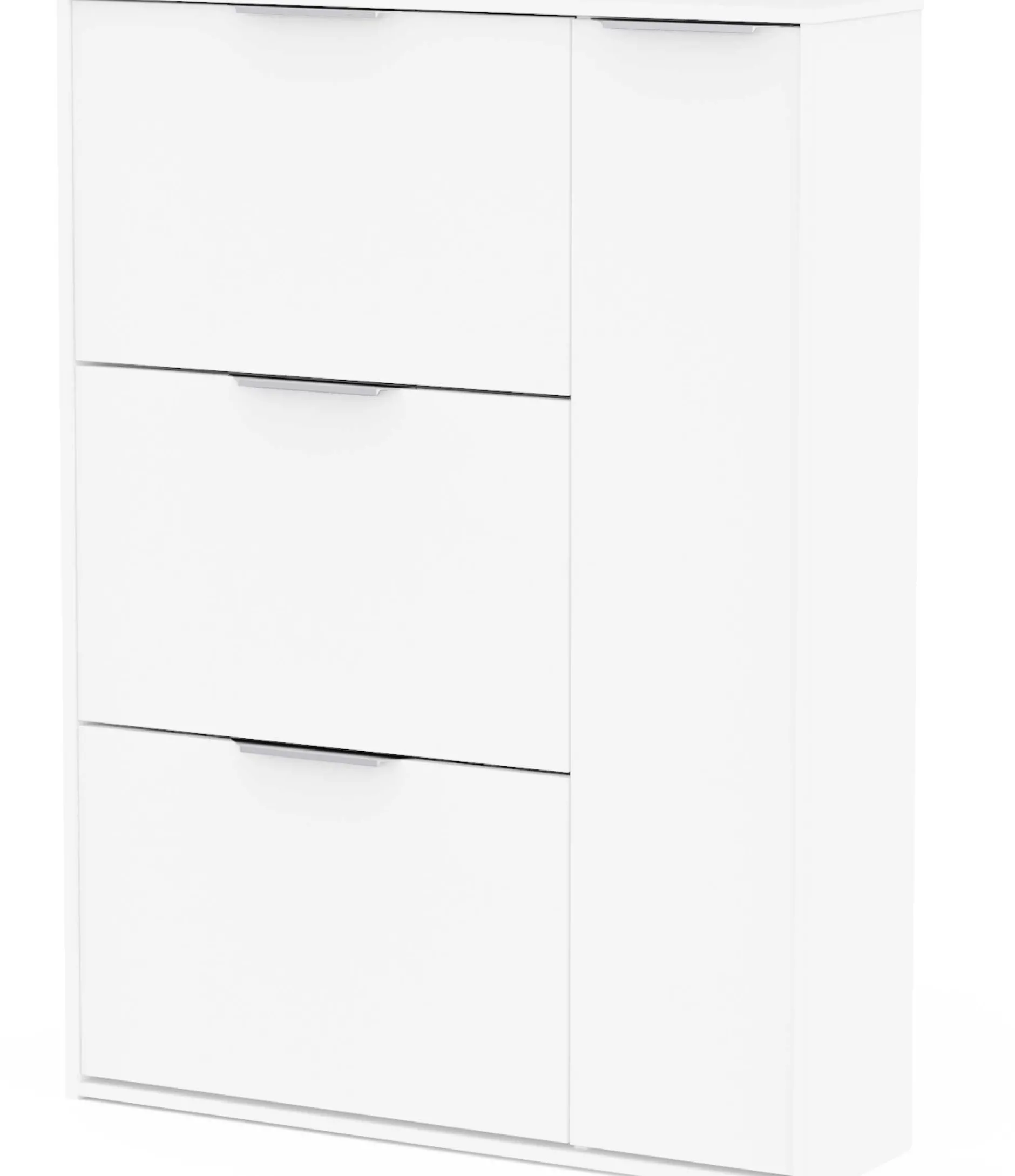 Schuhschrank Spectre - 91x26x123cm - 4 Türen - weiß