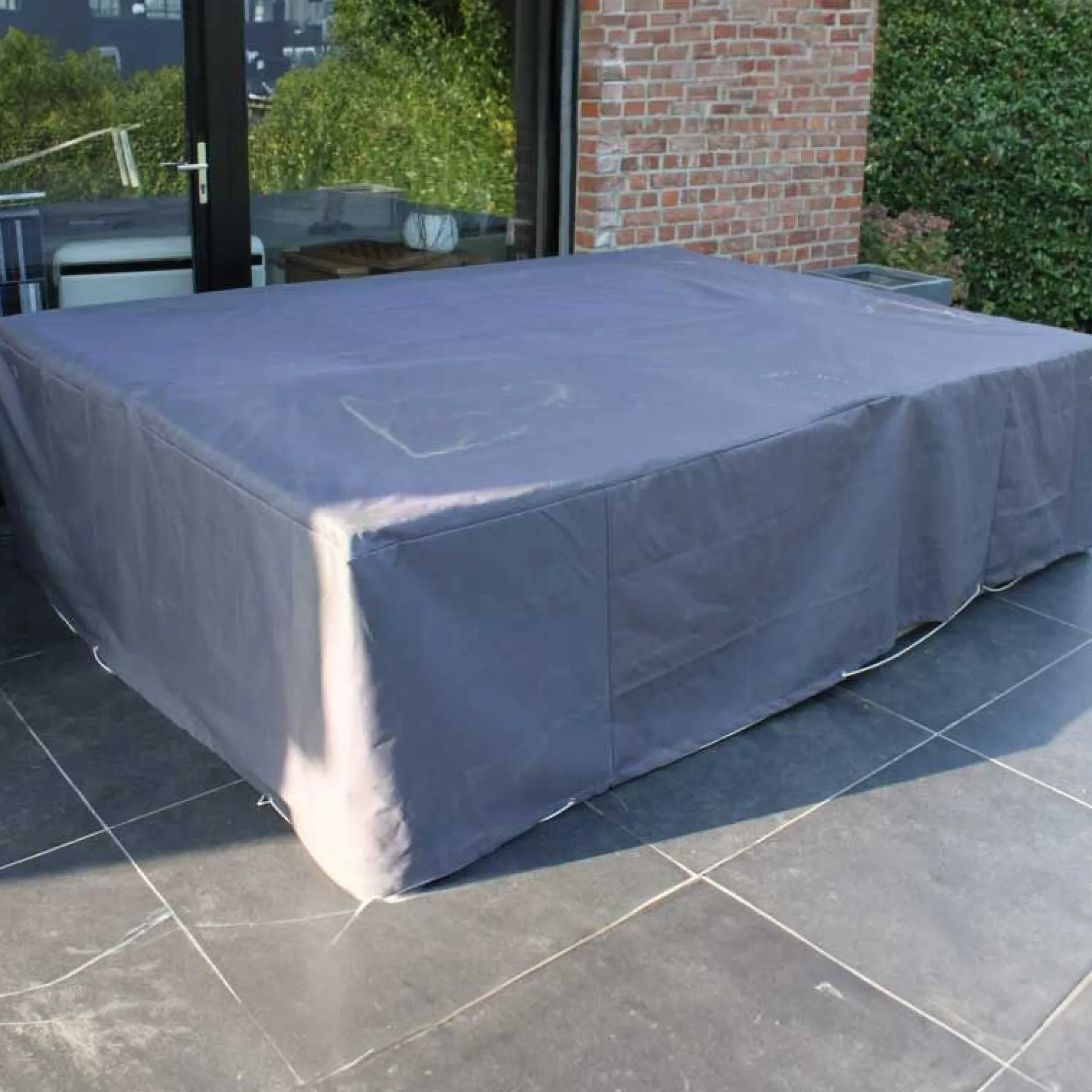 Schutzhülle für Loungesets Gescova - 300x200 cm - Grau