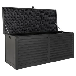 Schwarzer Dubrovnik-Kissenkasten - 490 L