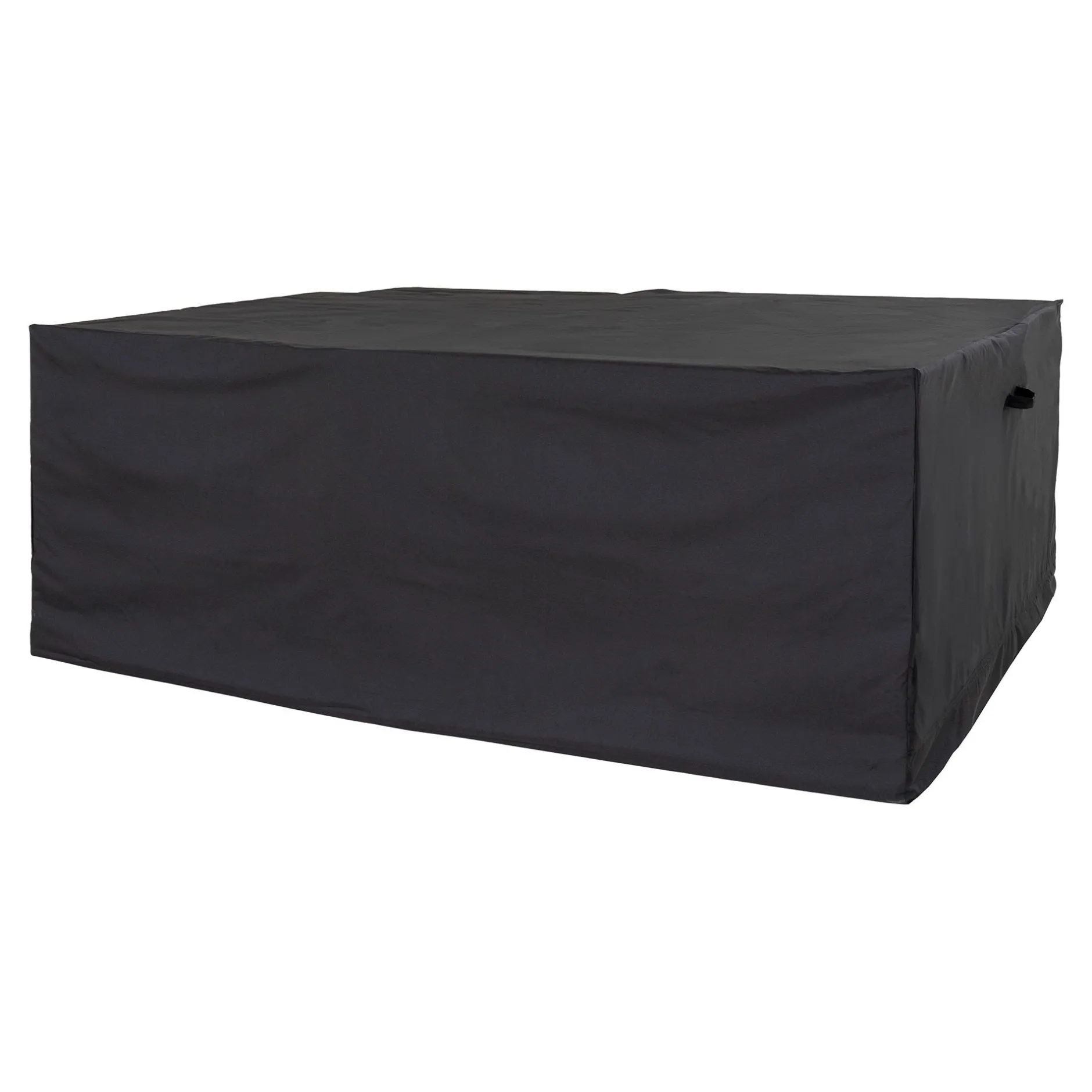 Schwarzer Luxusbezug für Tisch und 6 Stühle