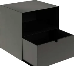 Schwebender Nachttisch Jolie 1 Schublade - schwarz