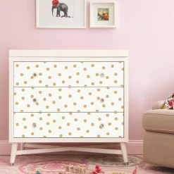 Selbstklebende Tapete Gold Dot