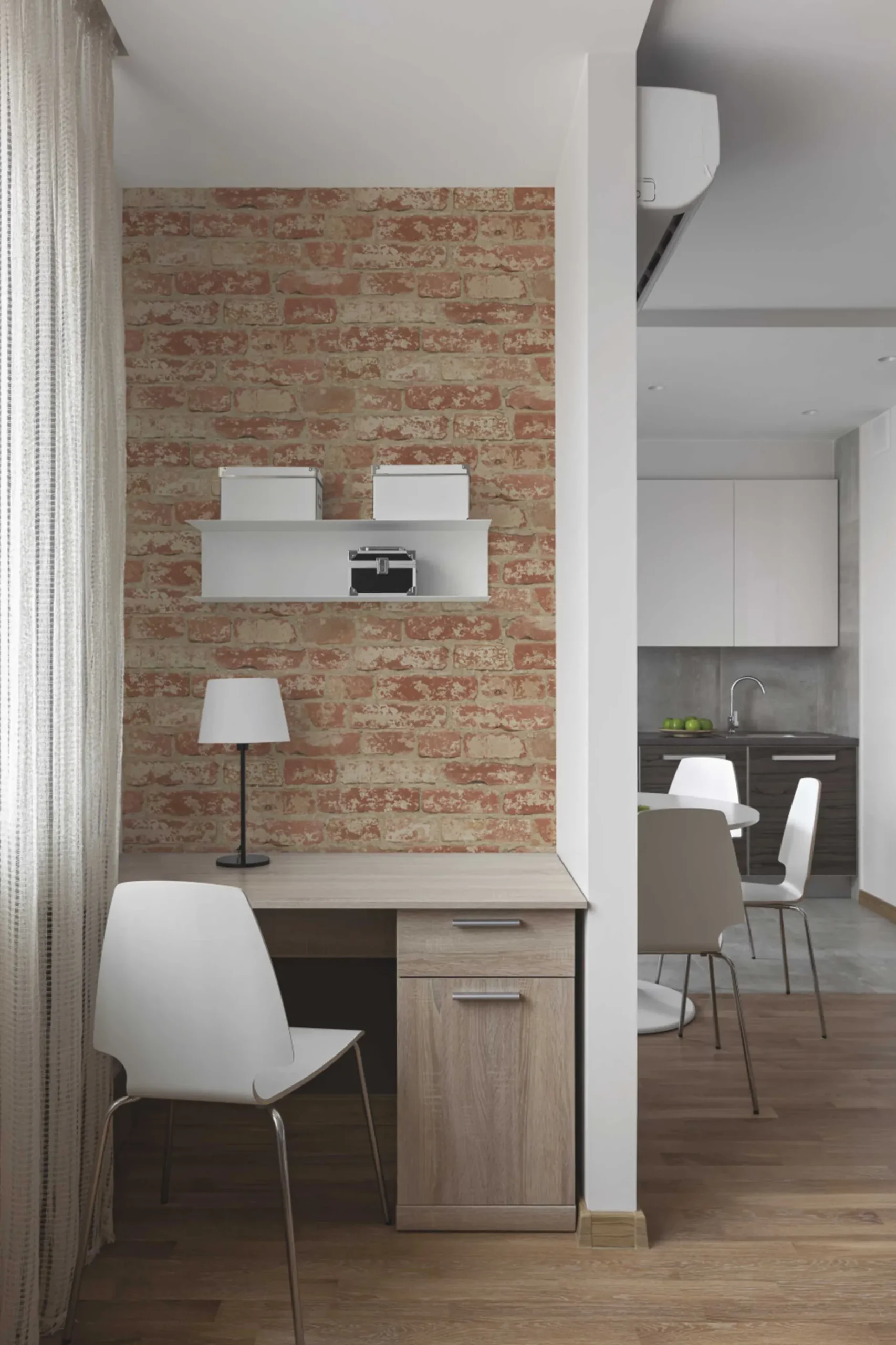 Selbstklebende Tapete Red Brick