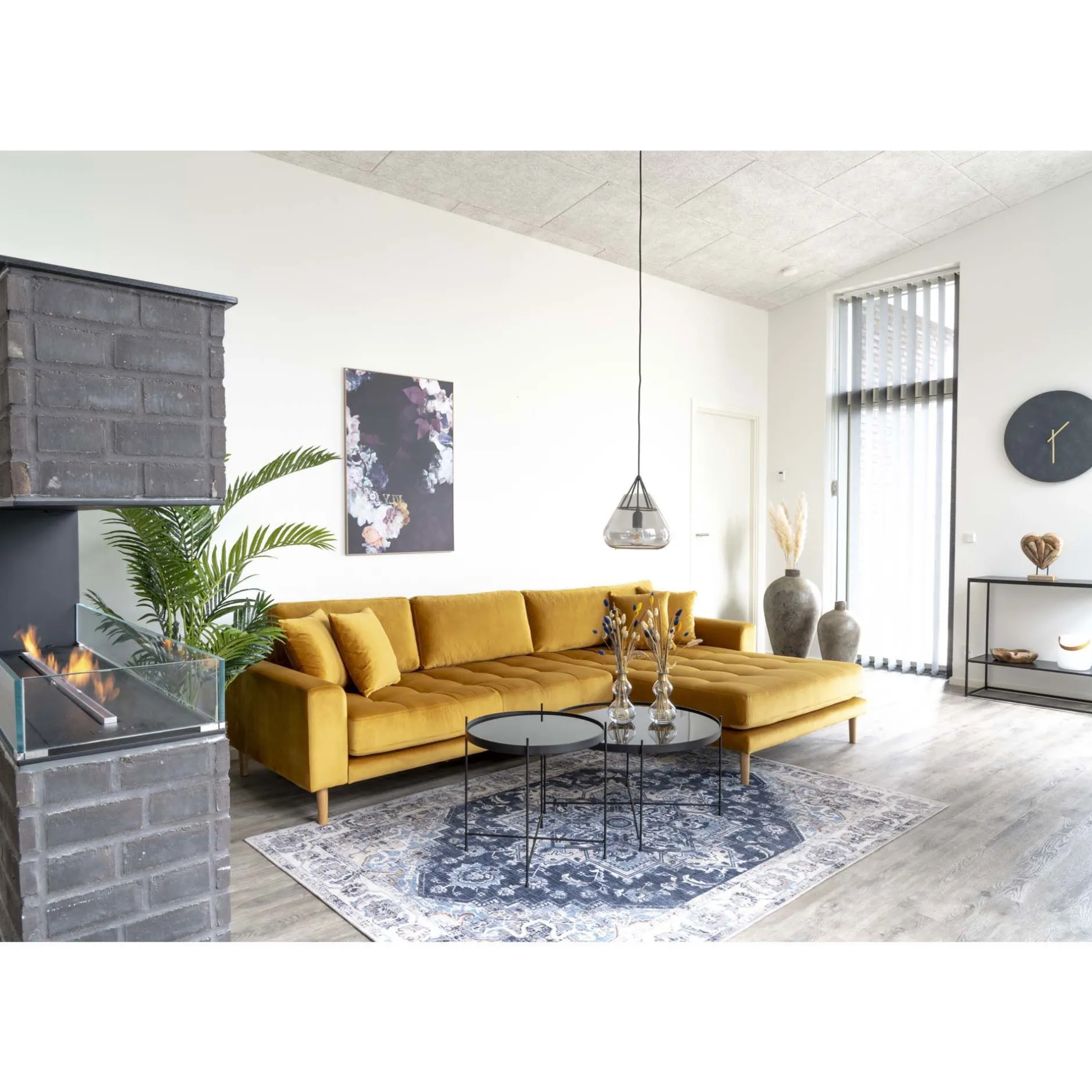 Senfgelbes Lido Lounge Sofa - HN1004