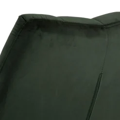 Sessel Paris - 73x82x88 cm - drehbar - dunkelgrüner Samt