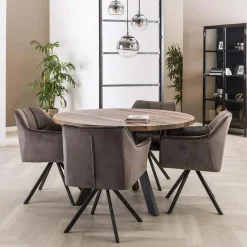 Sessel Rasto velours - anthrazit