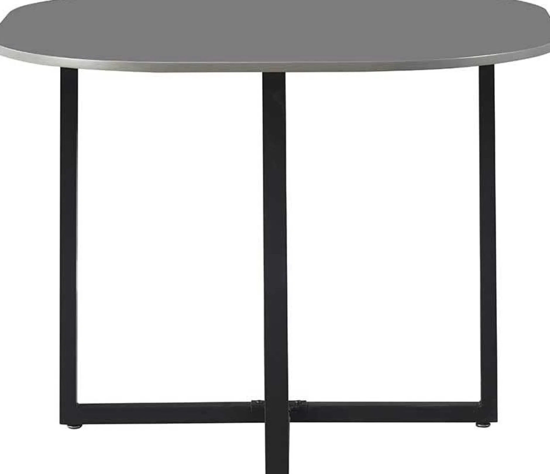 Set Tisch und Stühle Eva | 100 x 100 x 75 cm | Grau