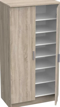 Shelly Schuhschrank - Eiche gebürstet