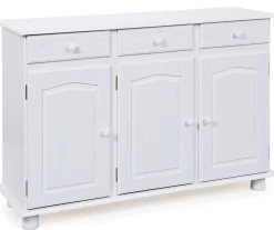 Sideboard Abaco (3 Türen) - weiß