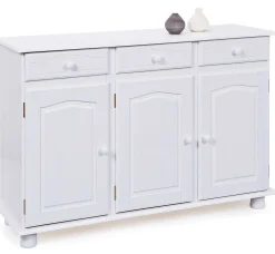 Sideboard Abaco (3 Türen) - weiß