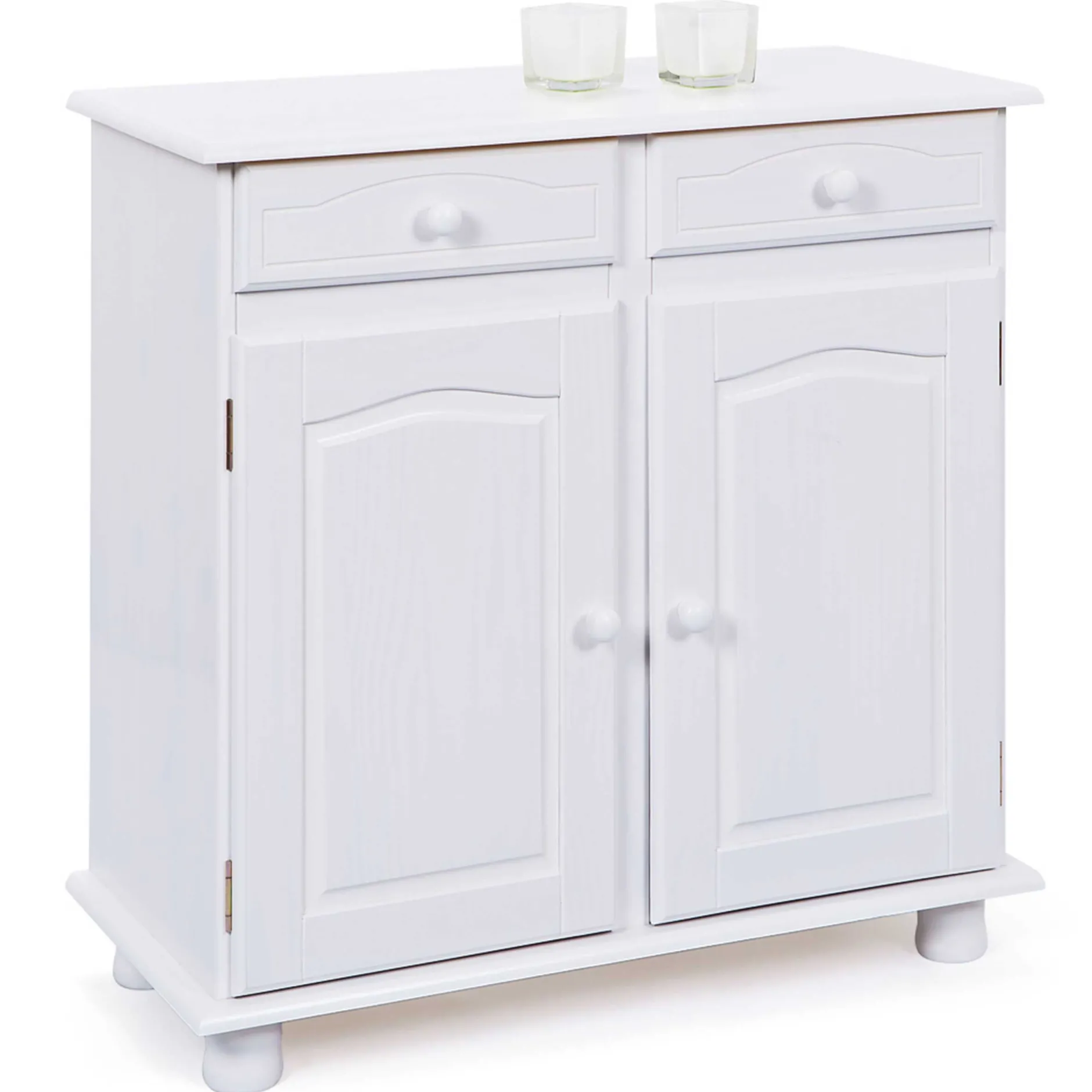 Sideboard Abaco (2 Türen) - weiß