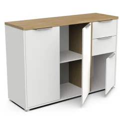 Sideboard Access | 121,5 x 39,6 x 85,6 cm | Weiß