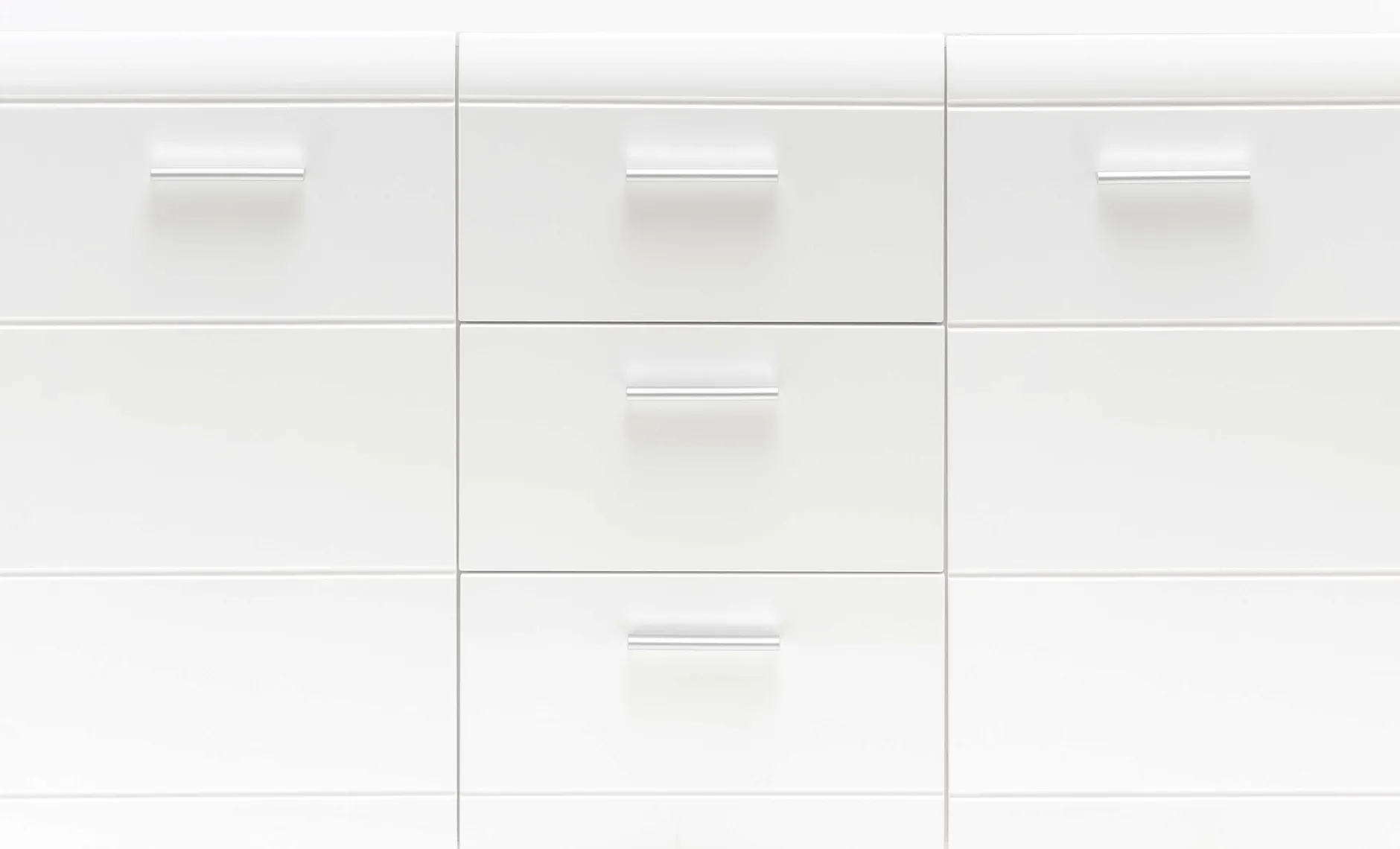 Sideboard Allan 144cm mit 2 Türen und 3 Schubladen - weiß