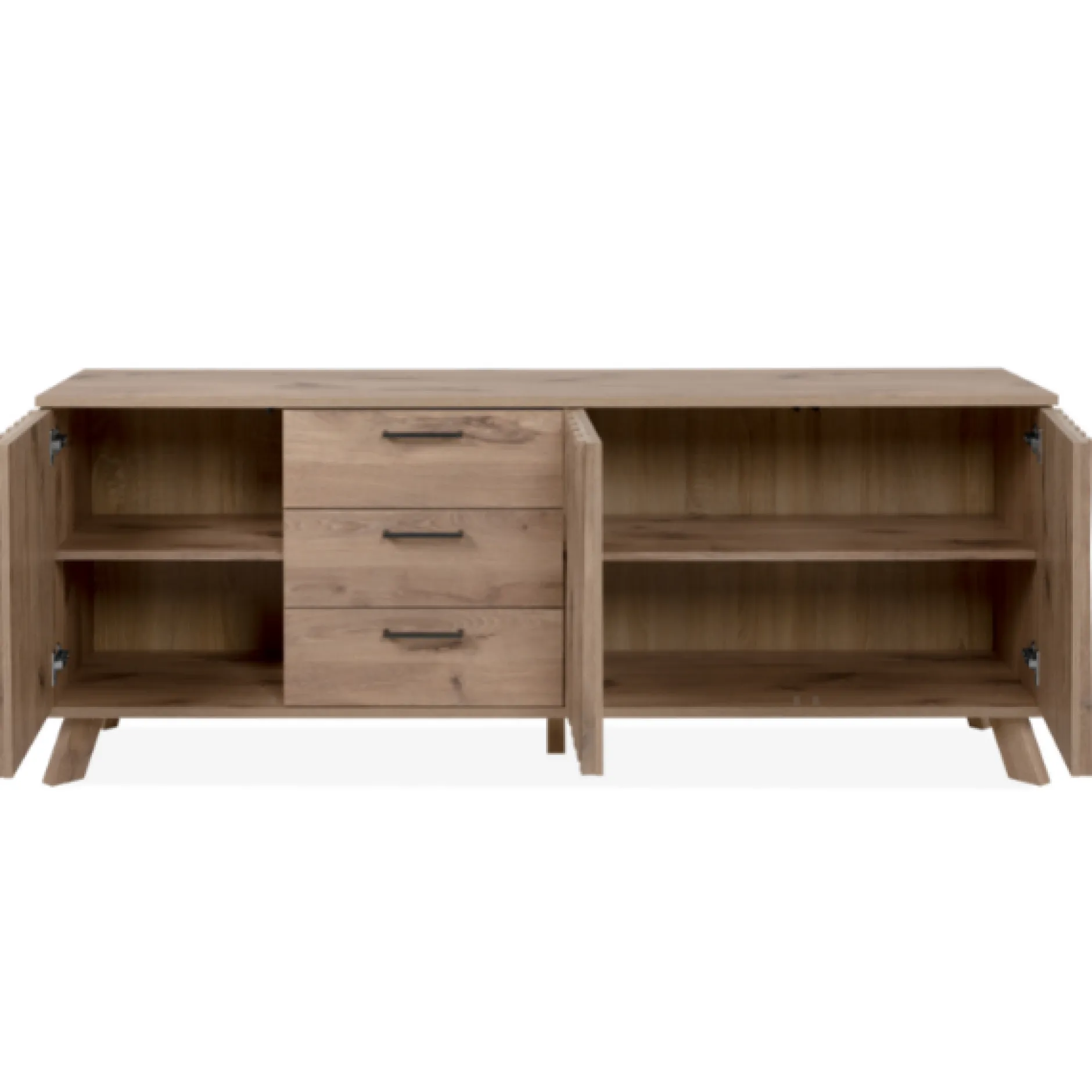 Sideboard Arabella 175 cm 3 Schubladen-Schwedische Eiche