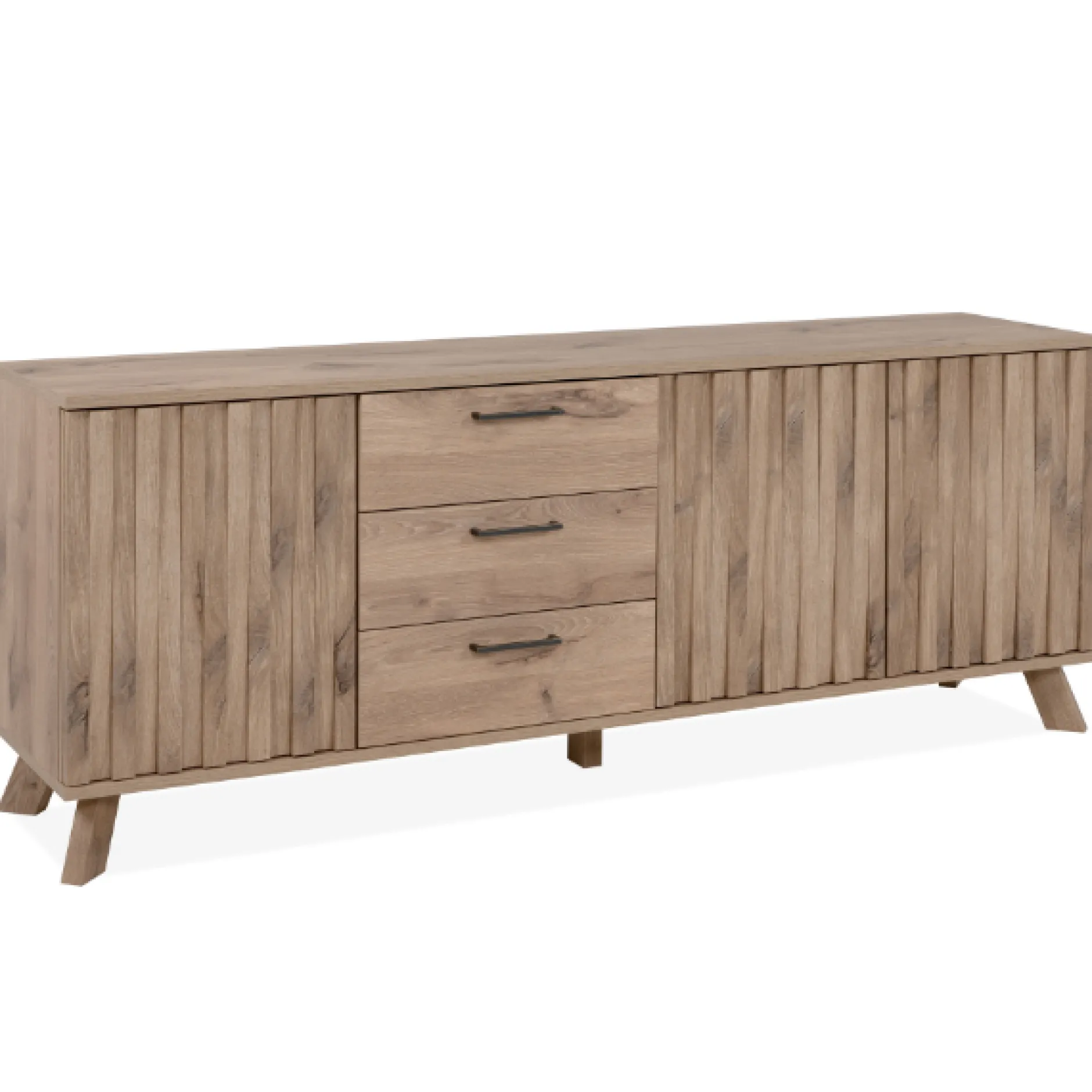 Sideboard Arabella 175 cm 3 Schubladen-Schwedische Eiche