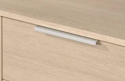 Sideboard Axel 120cm 3 Türen 2 Schubladen - Eiche
