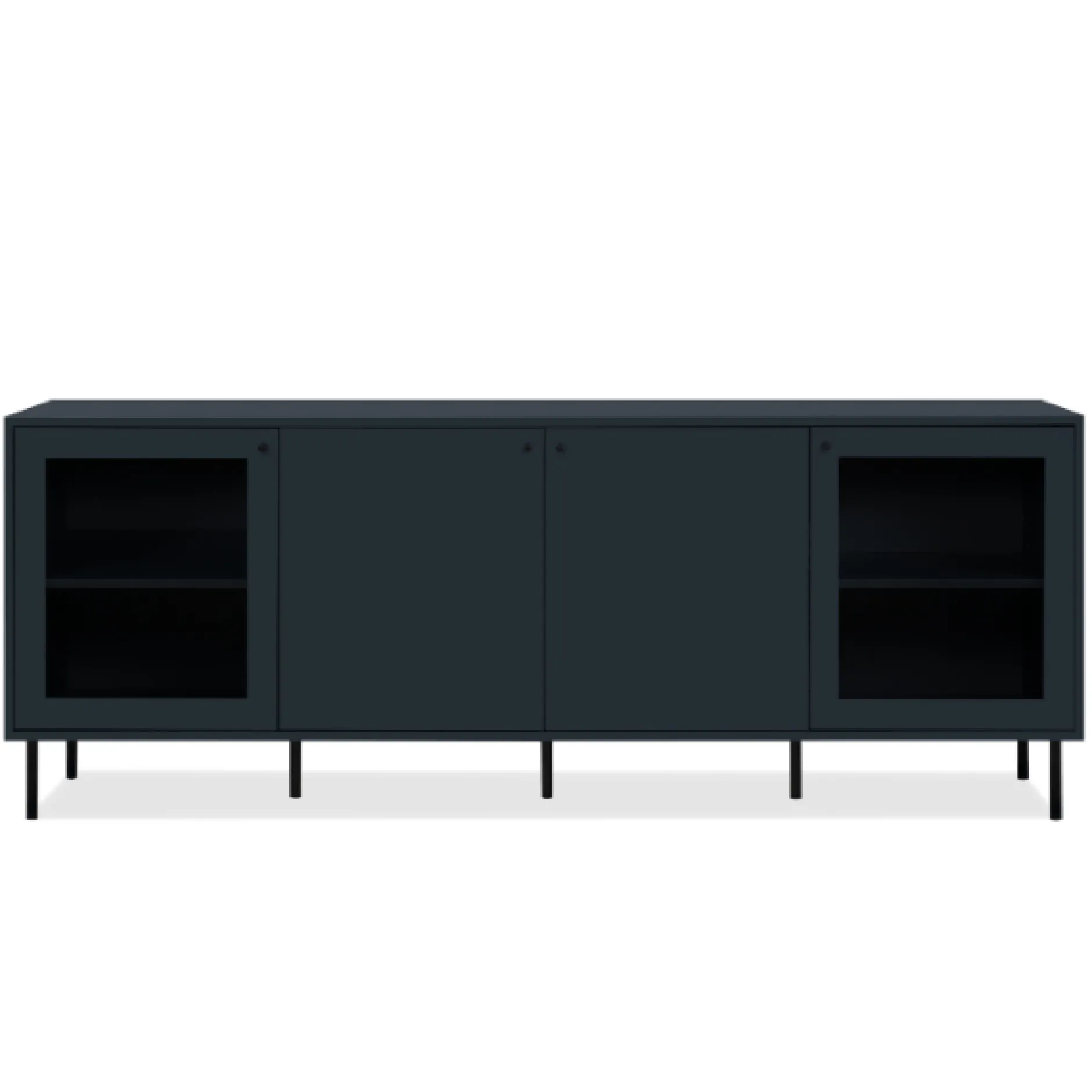 Sideboard Carillon 180cm mit vier Türen - navy blau