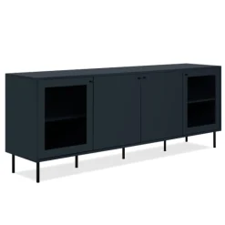 Sideboard Carillon 180cm mit vier Türen - navy blau