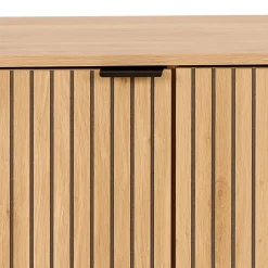 Sideboard Jaipur - 180x40x70cm - 2 Türen und 1 Schublade - Eichendekor