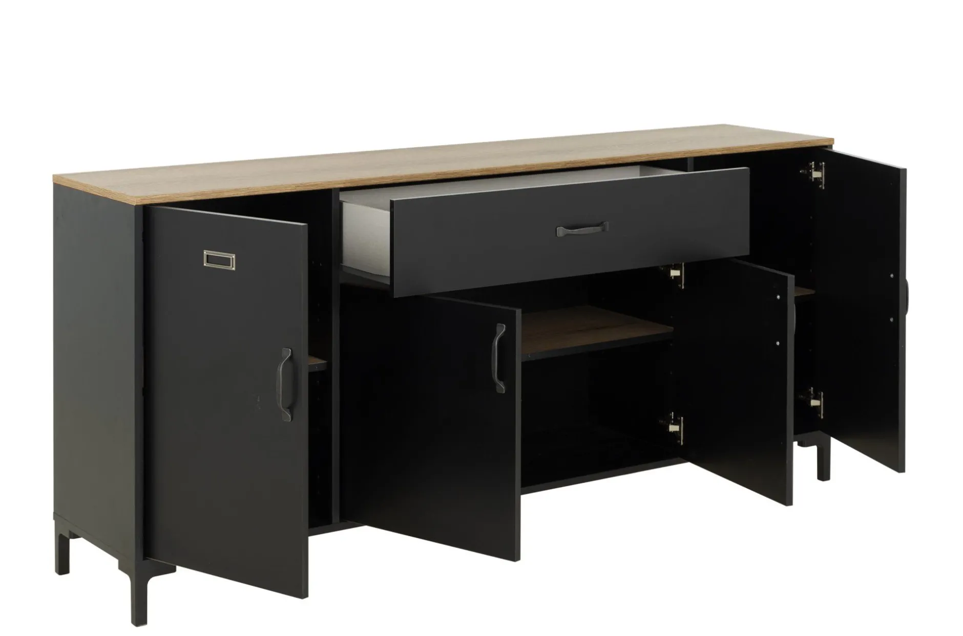 Sideboard Manchester | 180 x 40 x 82 cm | Helvezia Eiche Design