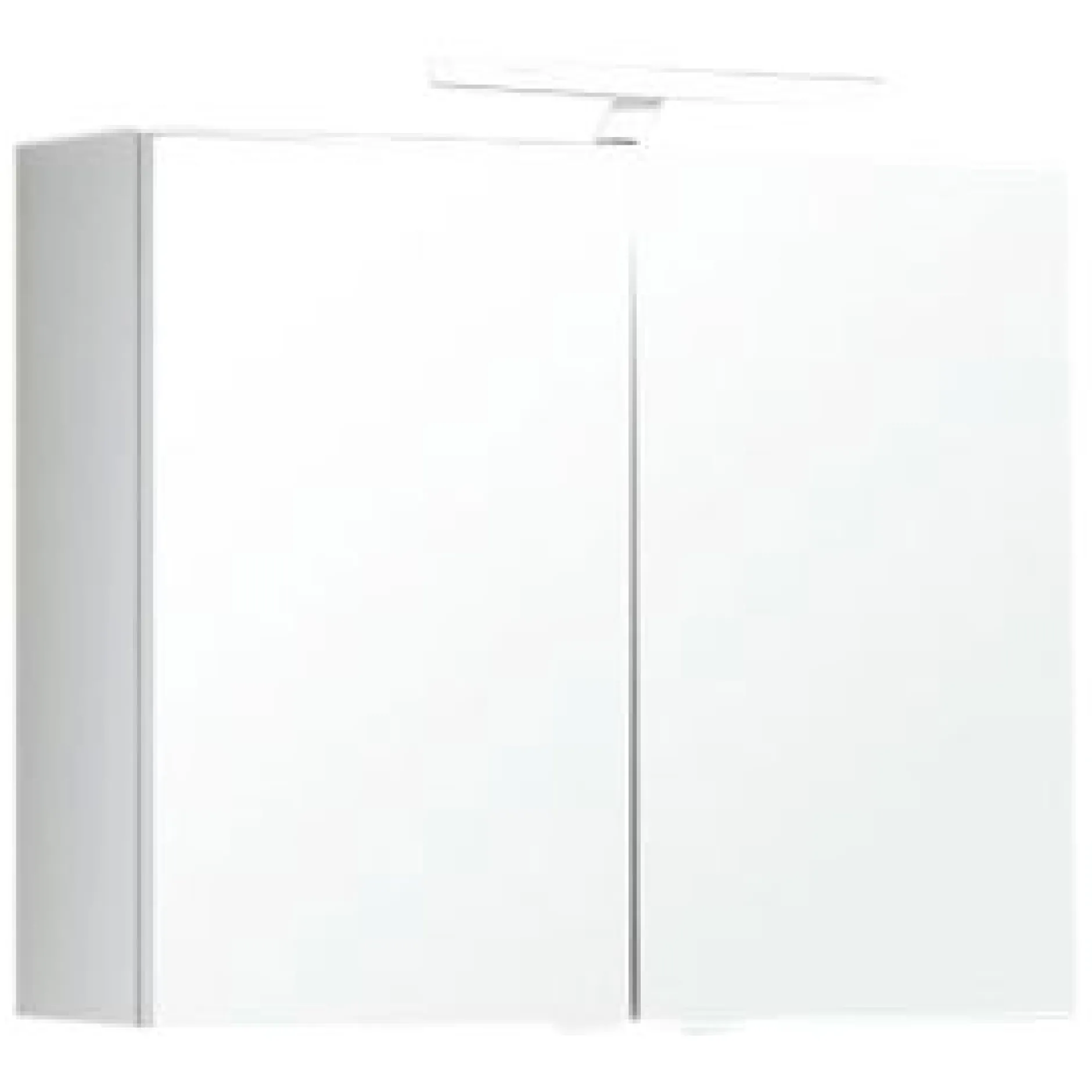 SienaBadezimmer : Spiegelschrank, Waschtischunterschrank, Hängeschränke - Hochglanz weiß