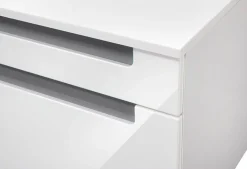 Siena 80cm Waschtischunterschrank - weiß/anthrazit