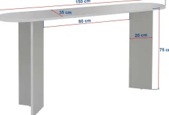 Sira Sideboard | 100 % MELAMIN | Eiche