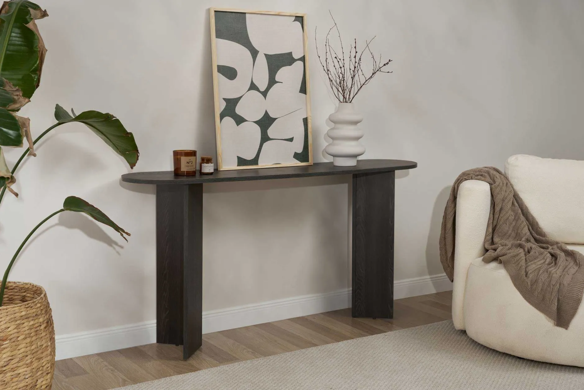 Sira Sideboard | 100 % MELAMIN | Lumiere Schwarz