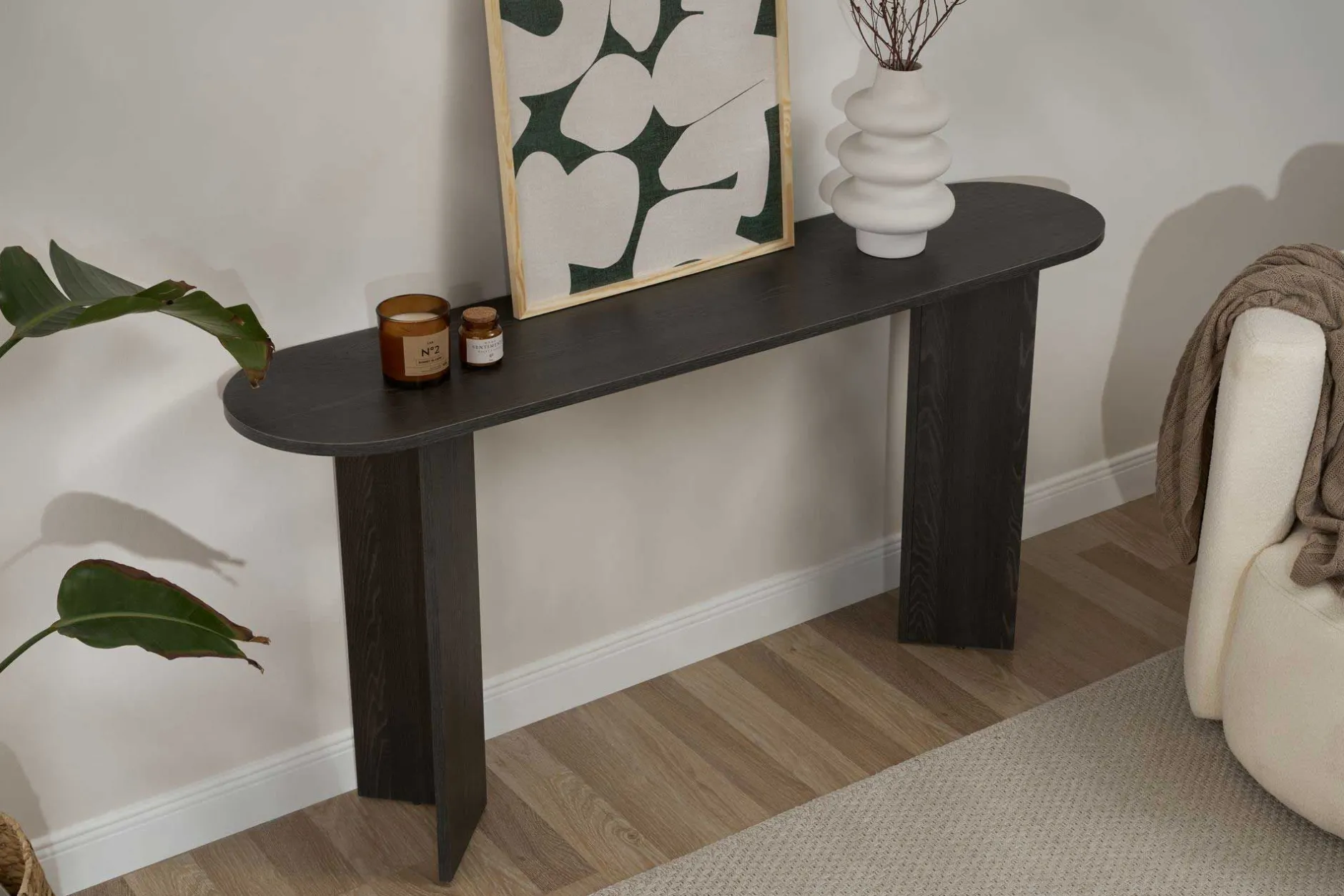 Sira Sideboard | 100 % MELAMIN | Lumiere Schwarz