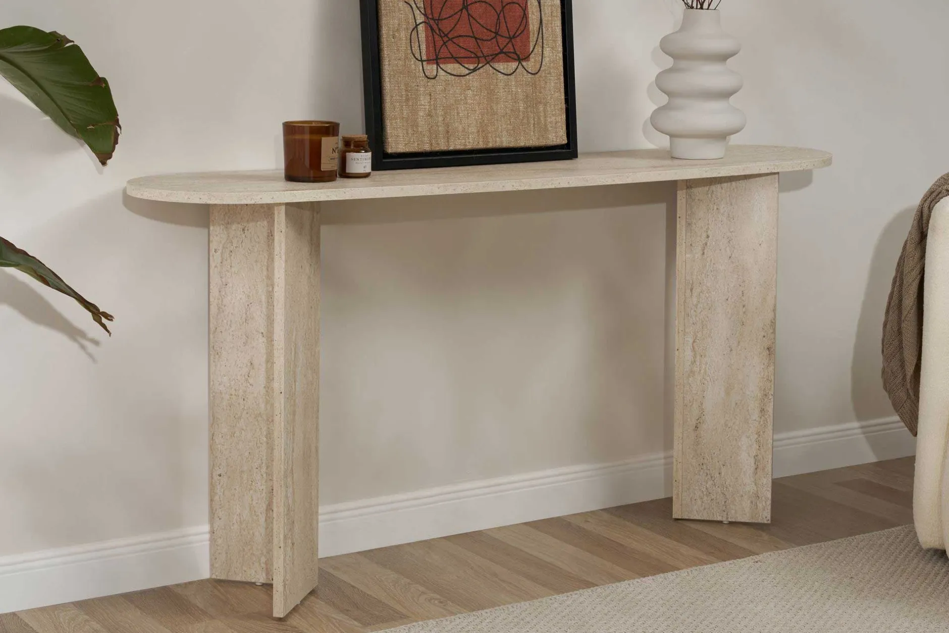 Sira Sideboard | 100 % MELAMIN | Travertin