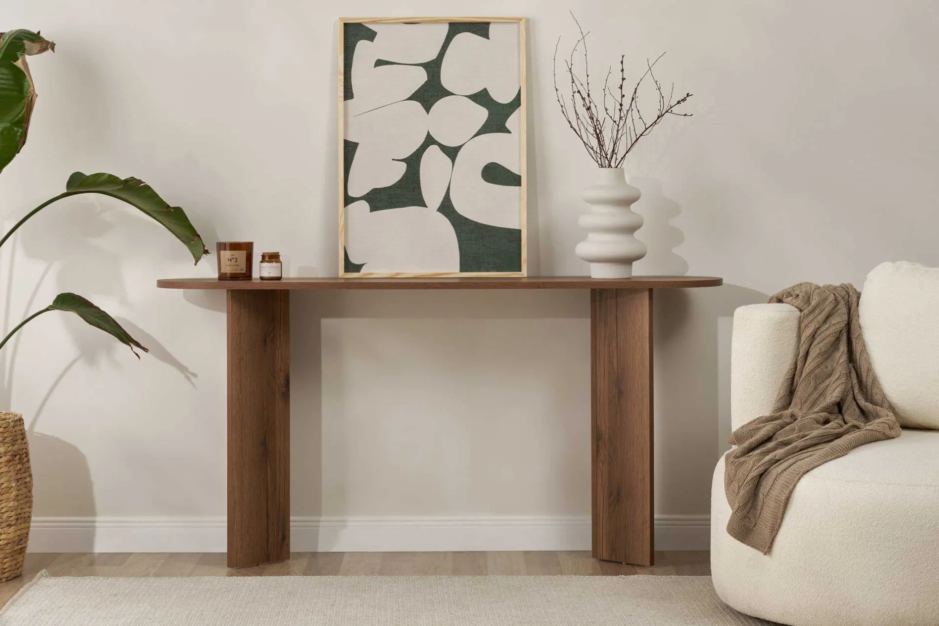 Sira Sideboard | 100 % MELAMIN | Walnuss