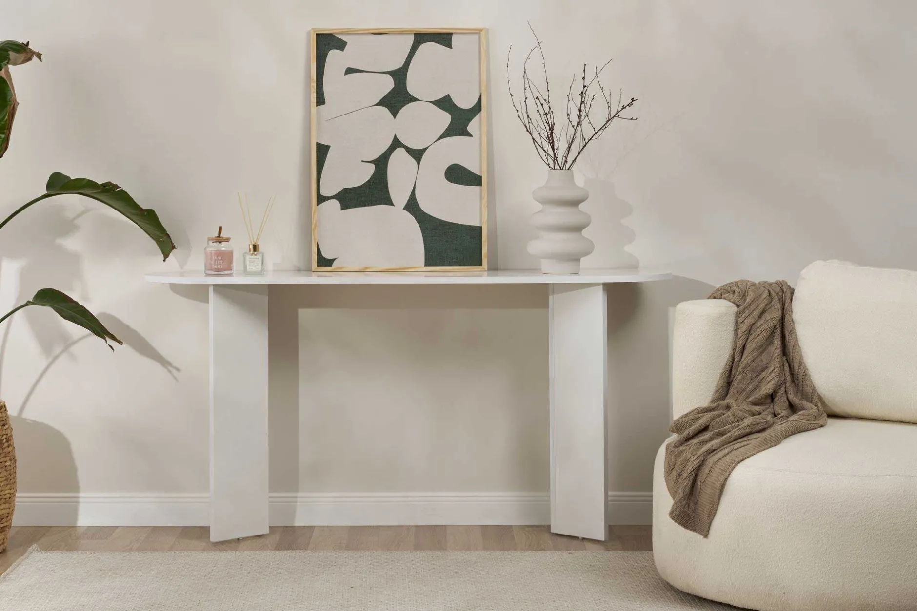 Sira Sideboard | 100 % MELAMIN | Weiß